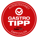 Ausgezeichnet als Gastro-Tipp von FirmenABC